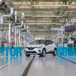 Inicio de la producción del Renault Captur híbrido enchufable en Valladolid