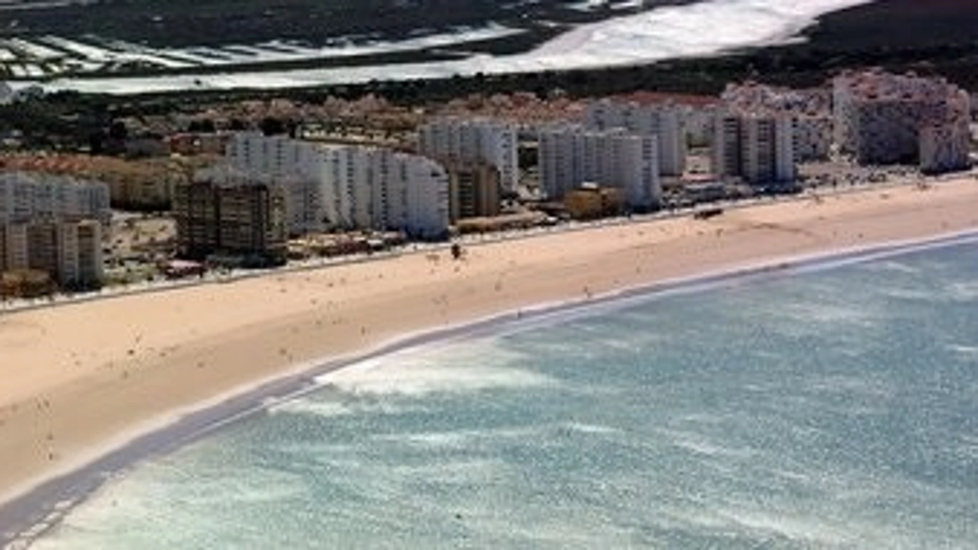 Cádiz.- Coronavirus.- El Puerto ya tiene sus playas preparadas para la apertura al baño el próximo lunes