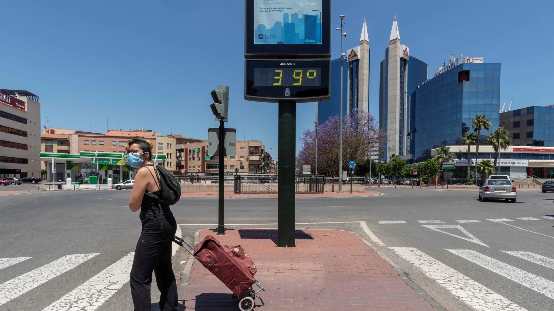 Murcia continuará con cielos despejados y temperaturas máximas en ascenso