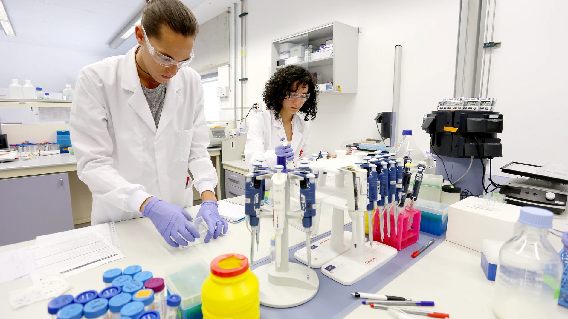 Laboratorio de biología molecular en Valladolid