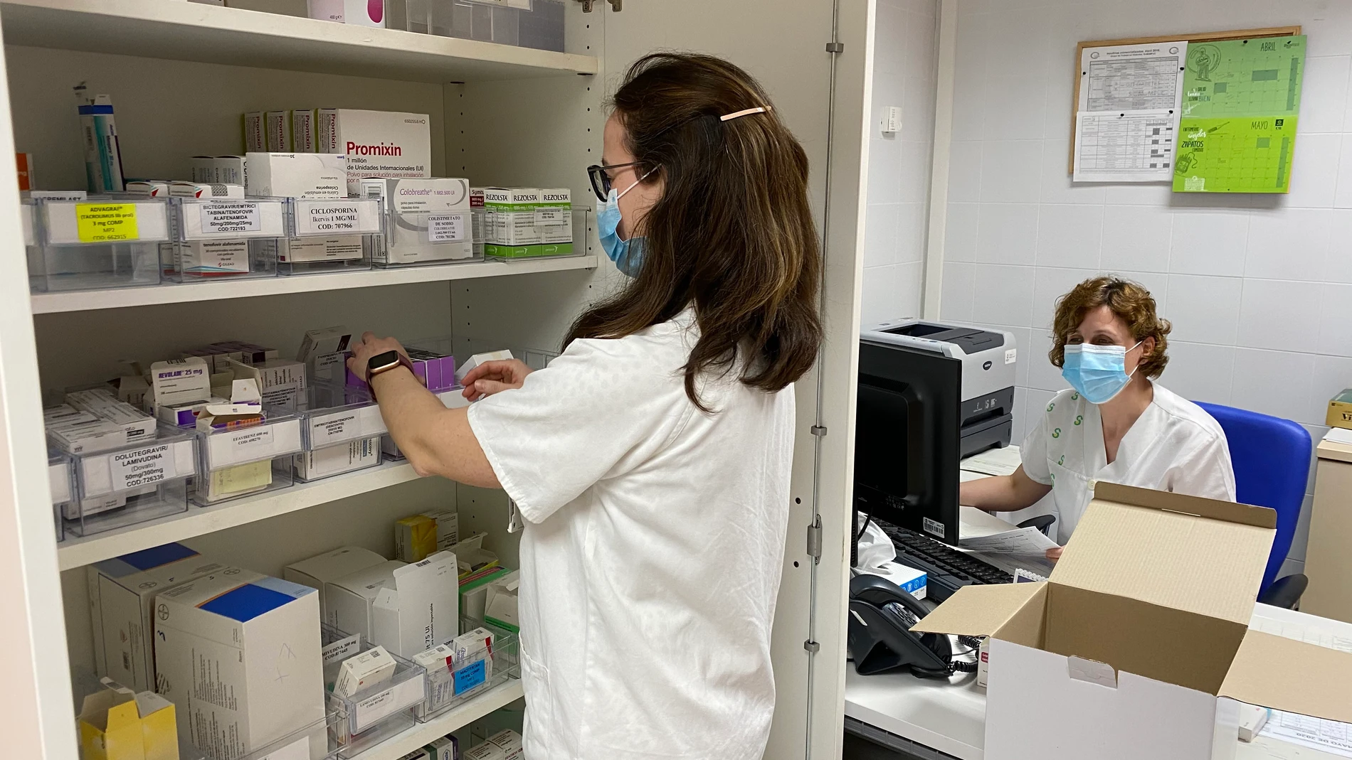Cvirus.- Servicio de Farmacia de Almansa ha atendido a 500 pacientes mediante un circuito de dispensación domiciliaria
