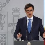 El ministro de Sanidad, Salvador Illa