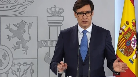 El ministro de Sanidad, Salvador Illa