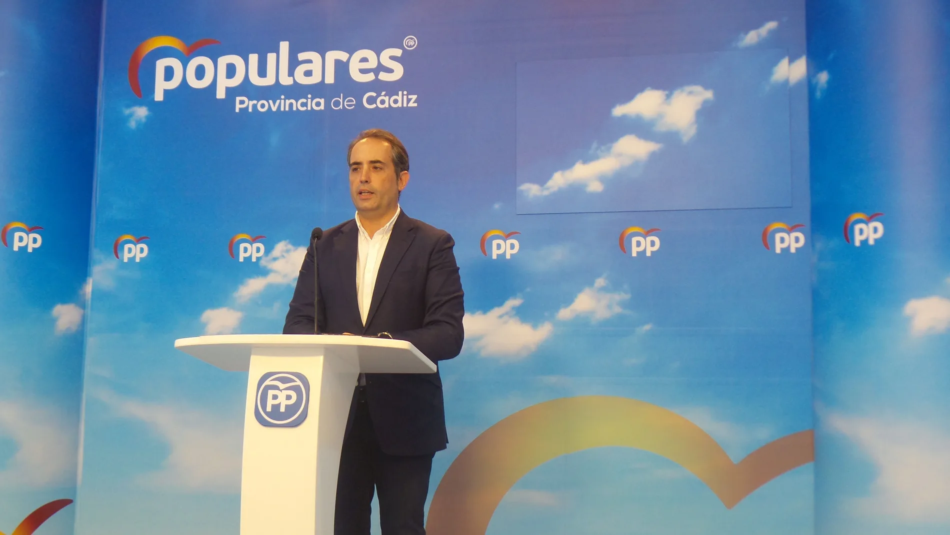 Antonio Saldaña, portavoz del PP en el Ayuntamiento de Jerez de la Frontera