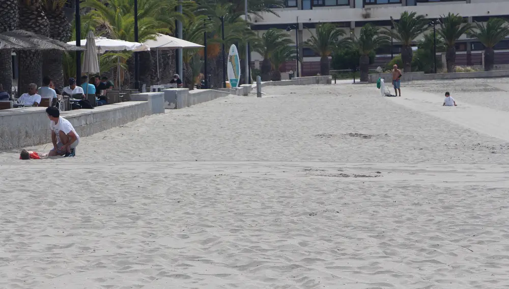 El municipio de San Pedro del Pinatar, en la primera jornada de la fase 2 de la desescalada