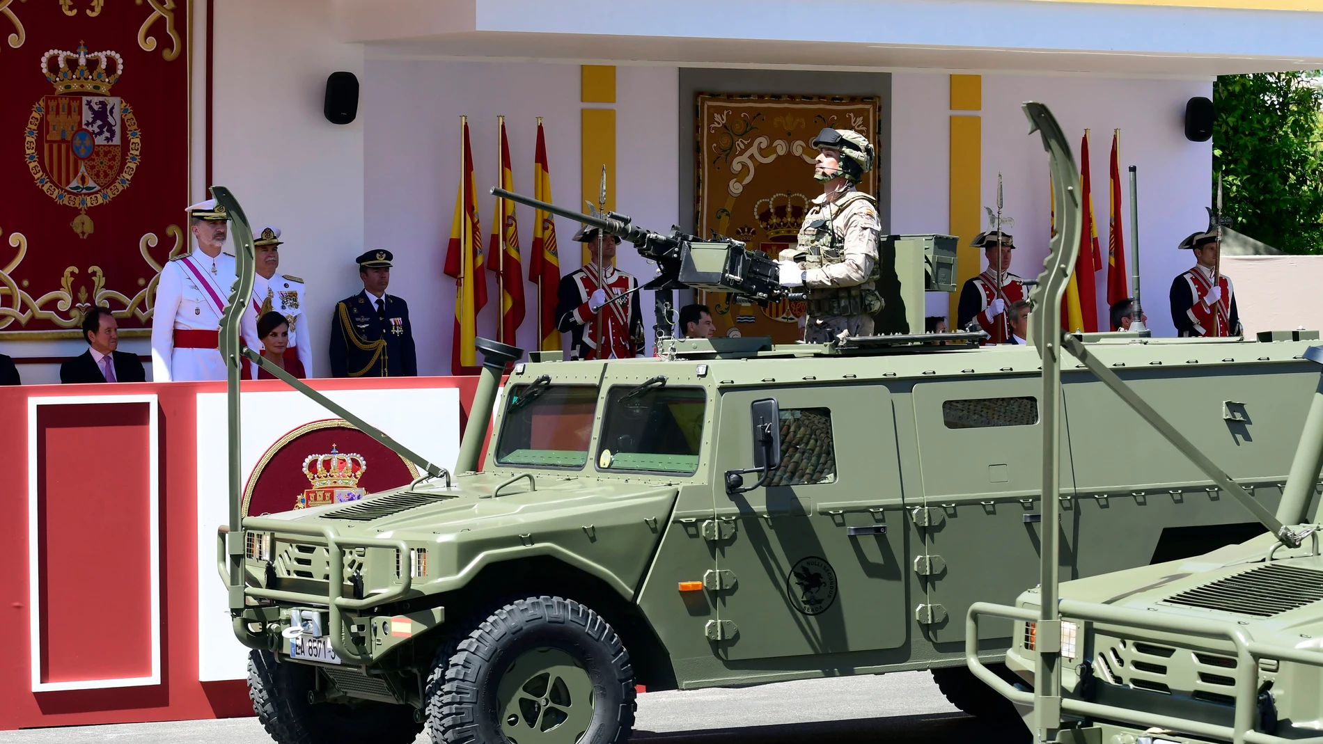 Sevilla acogió en 2019 el desfile del Día de las Fuerzas Armadas