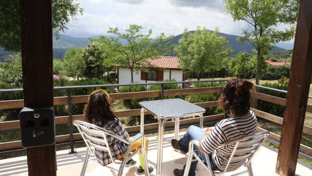 Detalla del Camping Monte Holiday en Gargantilla del Lozoya, en Madrid