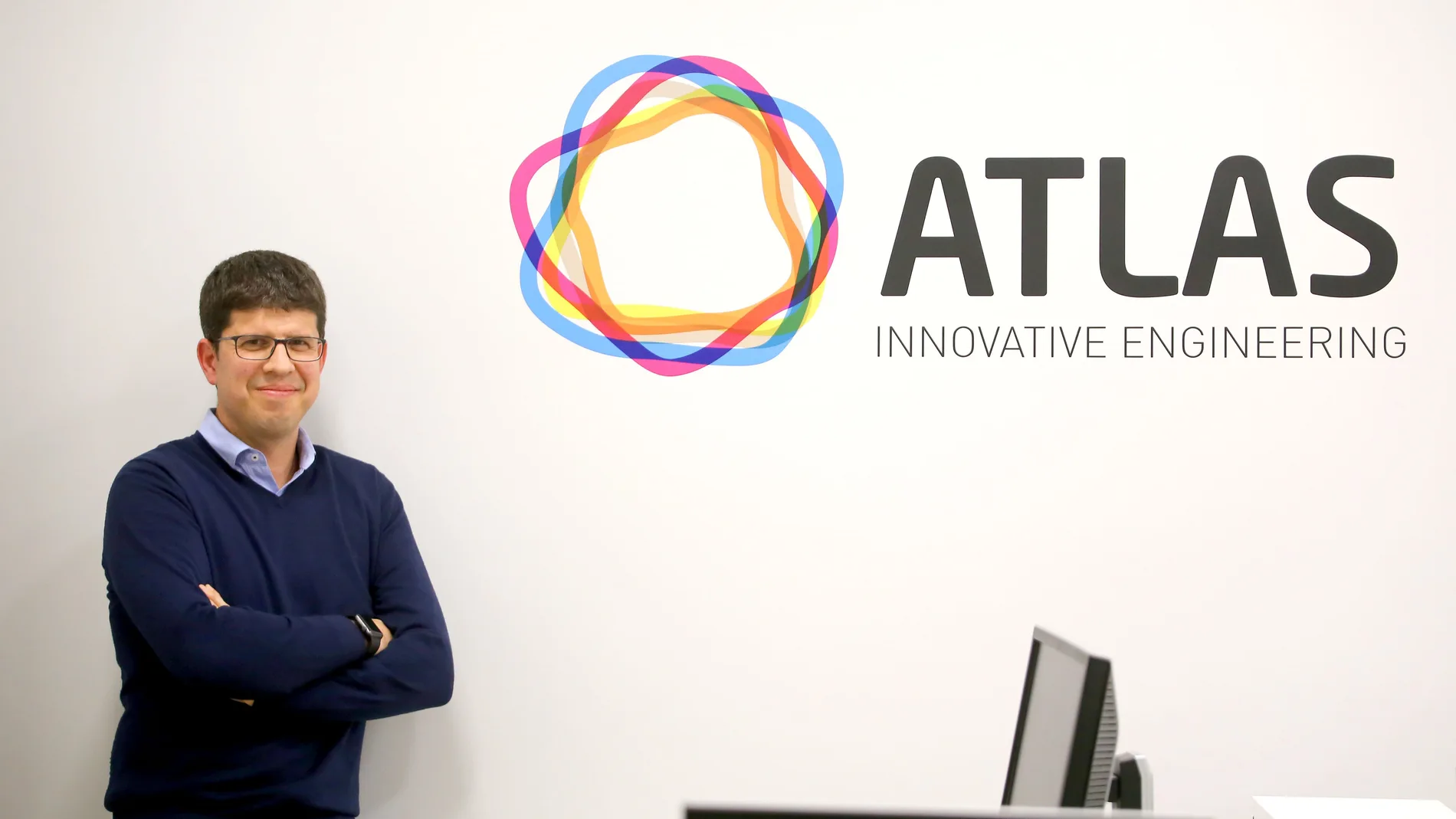 Diego Cuasante, socio fundador de Atlas Innovative Engineering, S. L., una de las empresas de éxito de la aceleradora de la Junta