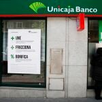 Una sucursal de Unicaja Banco