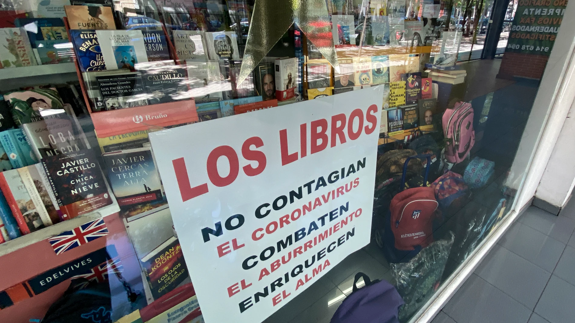 Librerías vuelven a abrir sin cita previa en Madrid con una "buena respuesta"