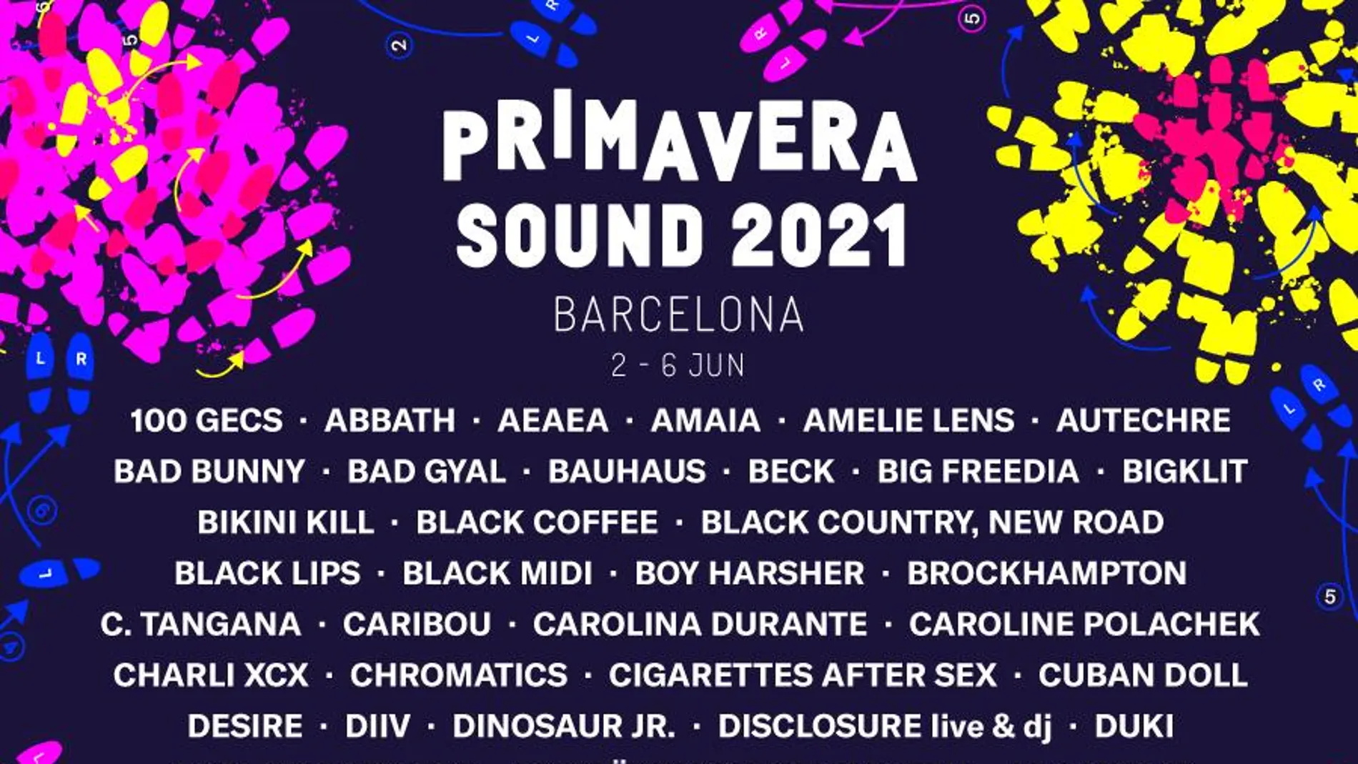 Cartel de Primavera Sound 2021