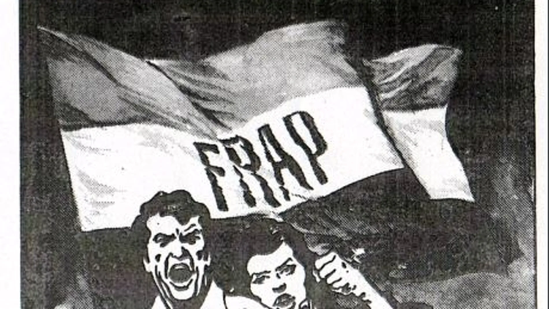 Portada de una publicación del Frente Revolucionario Antifascista y Patriota (FRAP).
