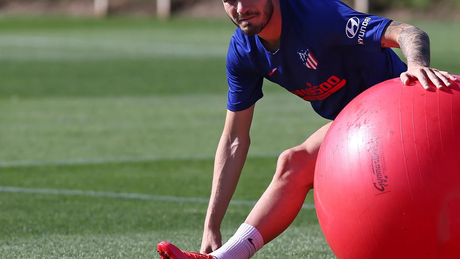 Entrenamiento del Atlético de Madrid