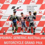 Podio del Gran Premio de Australia 2019