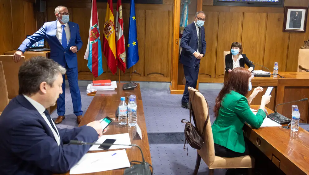 Pleno del Ayuntamiento de Ponferrada hoy