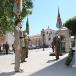 El general José Rivas Moriana preside el acto celebrado en el Paladio Real de Valladolid en homenaje a las víctimas del Covid-19