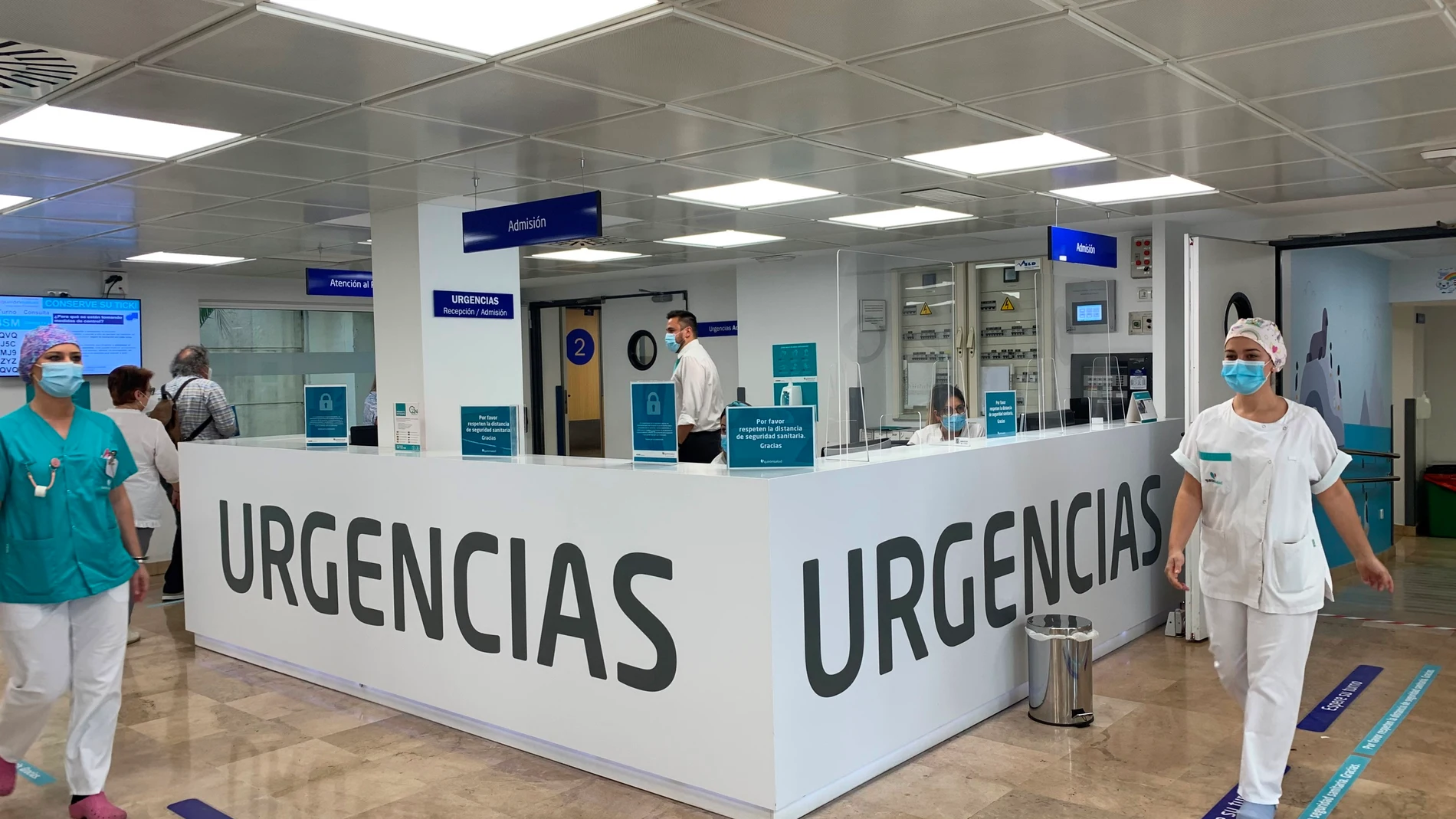 Urgencias del Hospital Quironsalud Sagrado Corazón de Sevilla