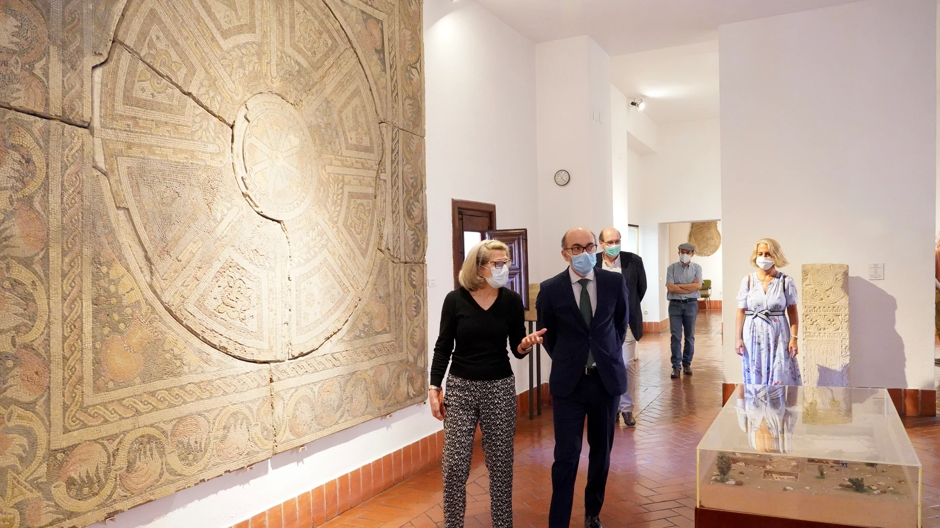 El consejero de Cultura, Javier Ortega, visita el Museo Provincial de Valladolid