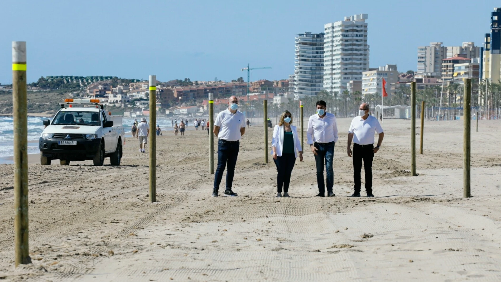 Alicante.- El Ayuntamiento abrirá las playas el 1 de junio y usará drones para controlar el distanciamiento social