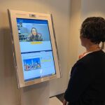 Sistema de recepción virtual de la compañía Tecnoseñal
