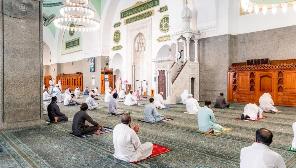 Una mezquita en Medina