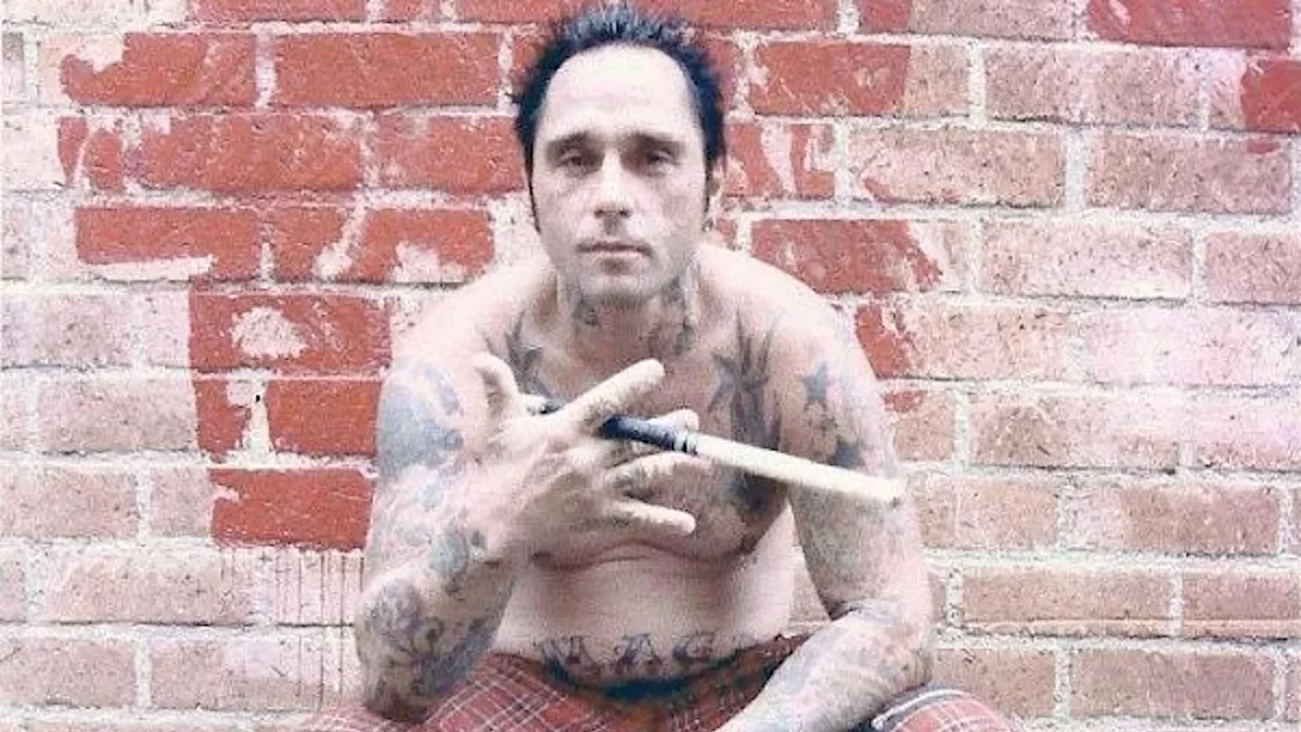 El batería Joey Image, uno de los primeros de la banda punk Misfits