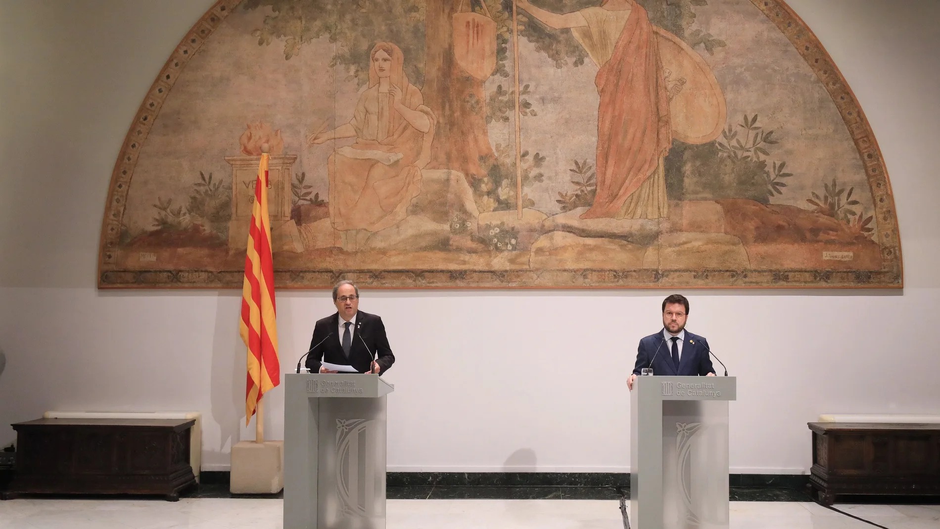 Torra y Aragonès reclutan a 30 expertos para diseñar "la Cataluña pos-COVID"