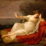 Ariadna vista por Angelica Kauffman en 1782