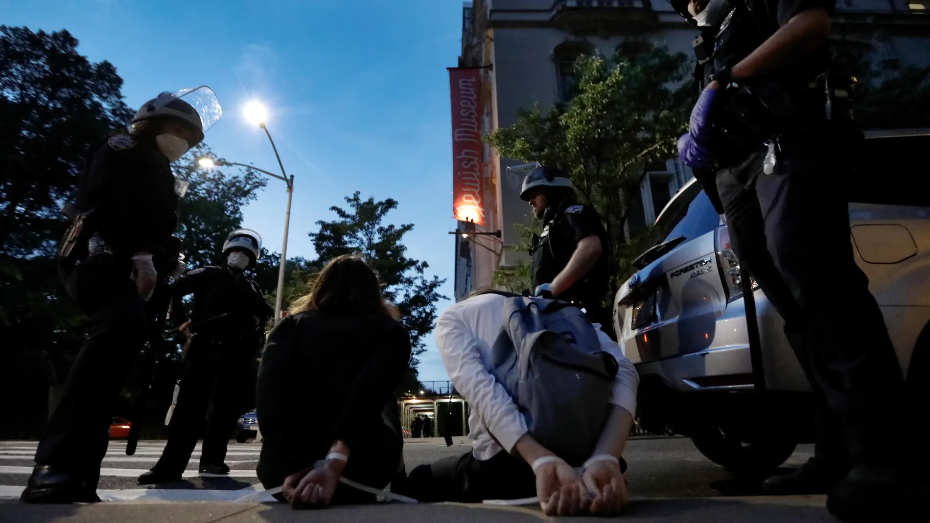 New York City curfew during George Floyd protest in USA