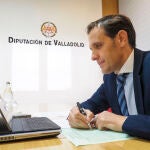 El presidente de la Diputación de Valladolid, Conrado Ísca