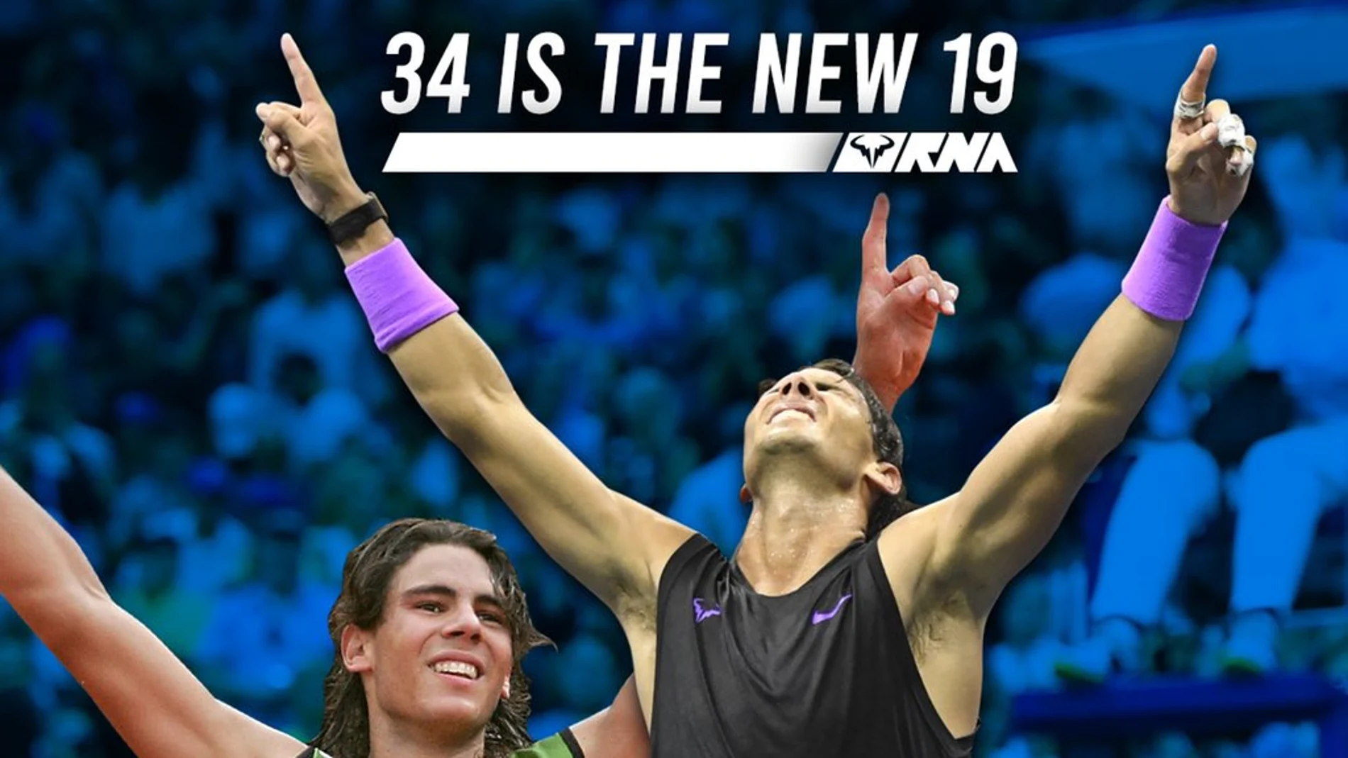 La imagen con la que la Rafa Nadal Academy felicita al tenista pos 34 cumpleaños