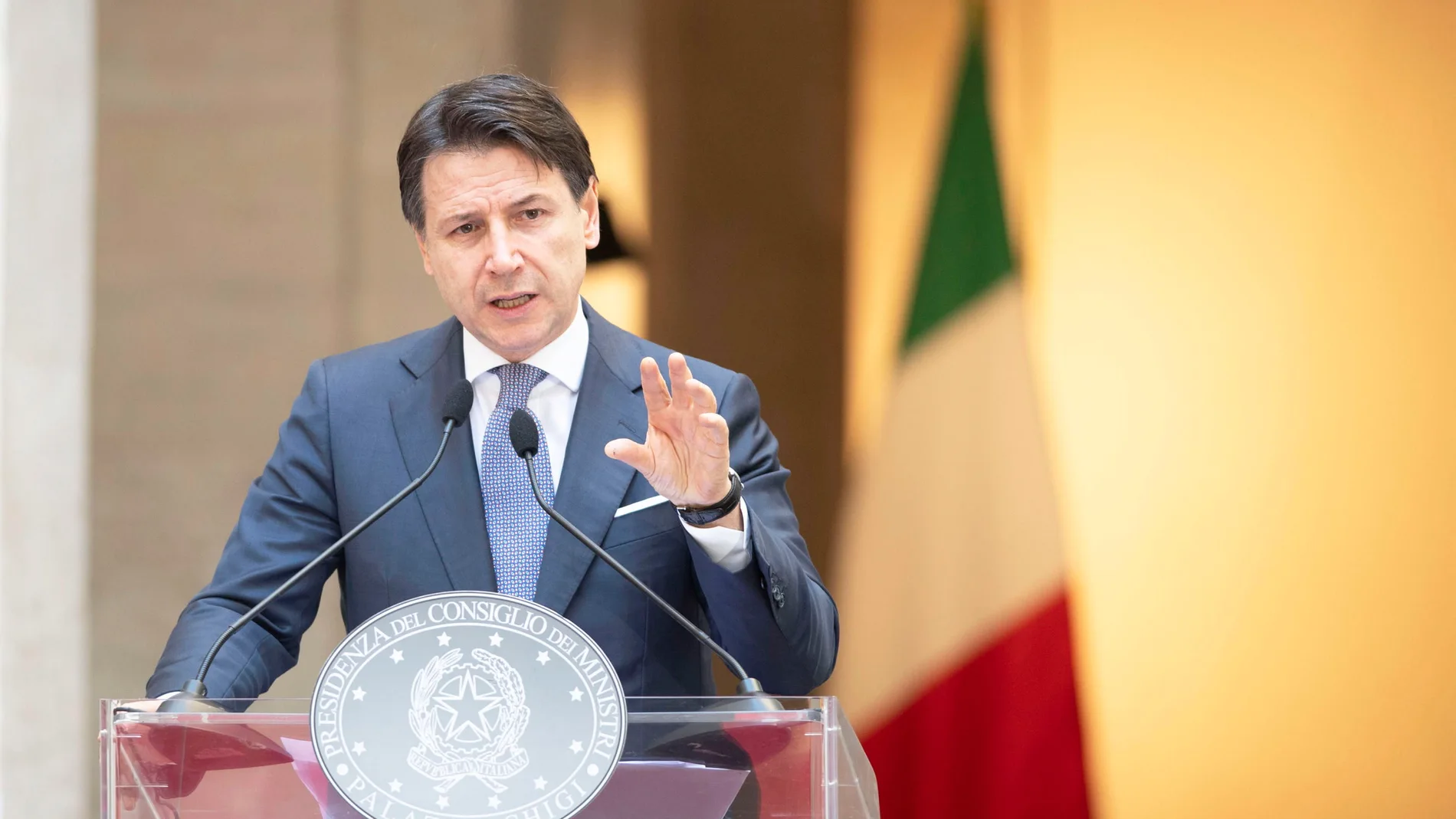 Italian PM Conte's press conference