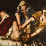 La célebre obra sobre Judith decapitando a Holofernes de Artemisia Gentileschi