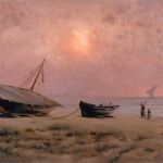 Una de las obras de Modest Urgell en la exposición