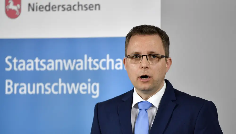 Hans Christian Wolters es el principal responsable de la investigación de la fiscalía alemana del caso Madeleine