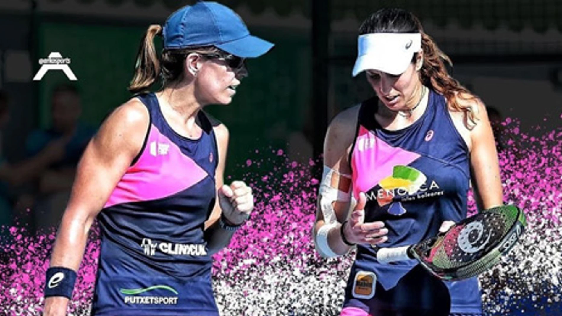 Lucía Sainz y Gemma Triay