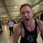 El actor Nacho Vidal durante el Salón Erótico de Madrid.