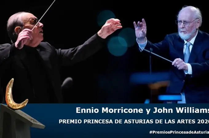 Ennio Morricone y John Williams, Premio Princesa de Asturias de las Artes 2020 