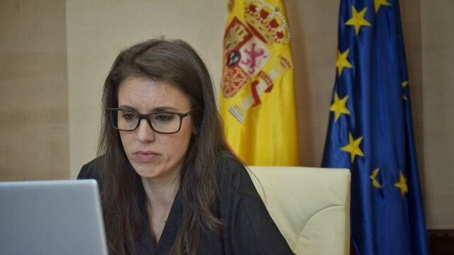 La ministra de Igualdad, Irene Monero