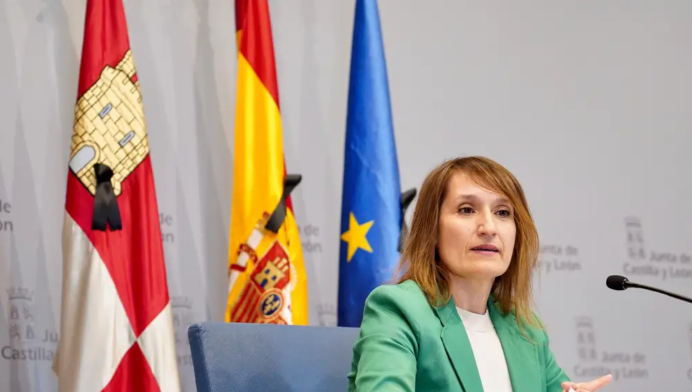 La consejera de Educación, Rocío Lucas, asegura que no habrá clases presenciales en lo que queda de curso en Castilla y León salvo para segundo de Bachillerato