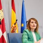 La consejera de Educación, Rocío Lucas, asegura que no habrá clases presenciales en lo que queda de curso en Castilla y León salvo para segundo de Bachillerato