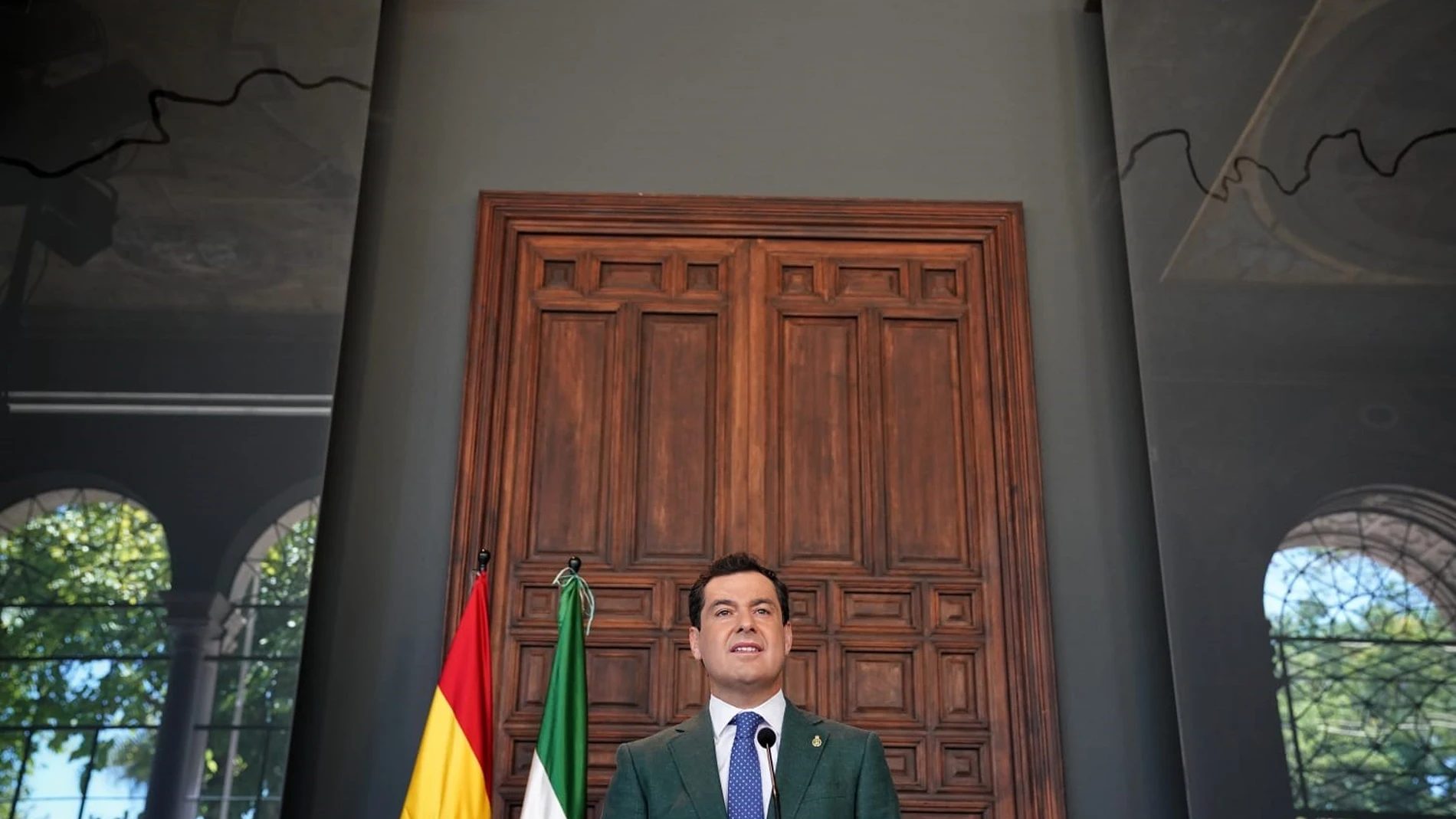 Coronavirus.- Moreno ve "leve mejoría" en el reparto de los 16.000 millones: Andalucía sigue "perdiendo 359 millones"