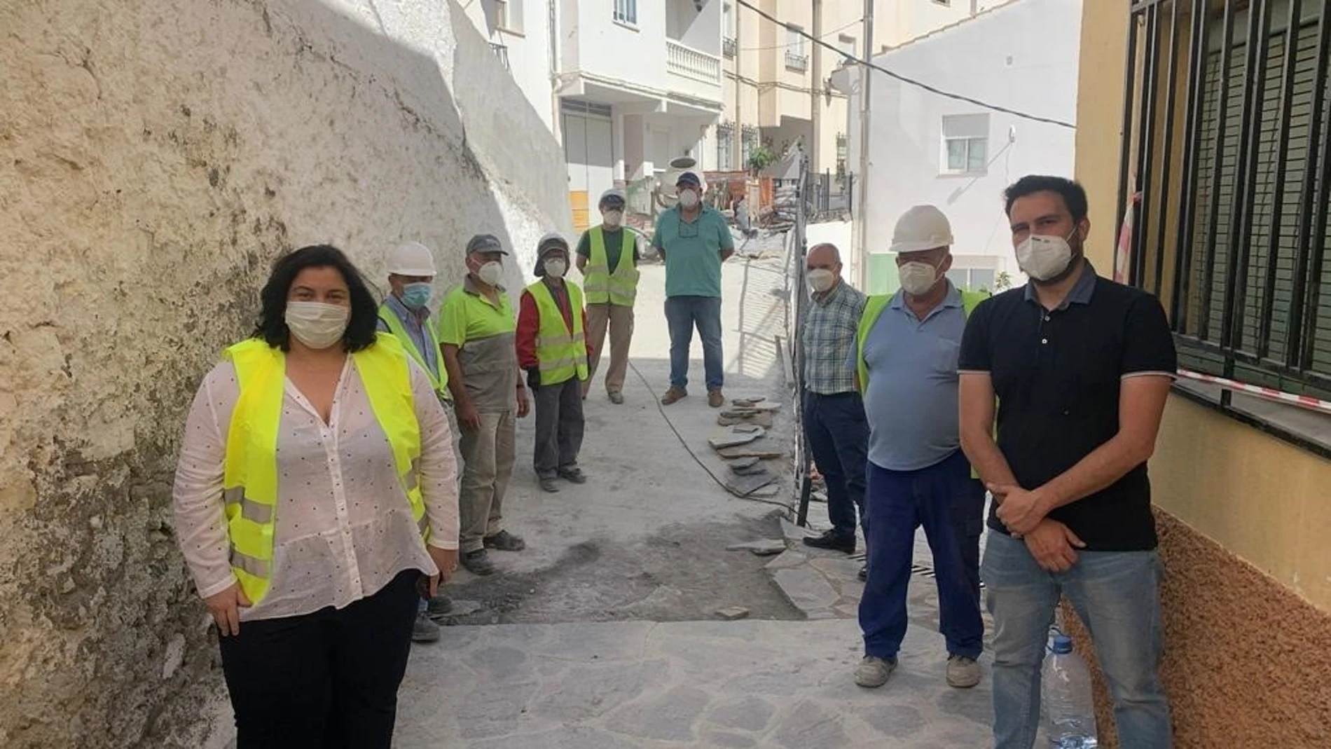 Almería.- Diputación.- El PFEA gestionado por Diputación genera más de 1.200 jornales en Sierro y Suflí