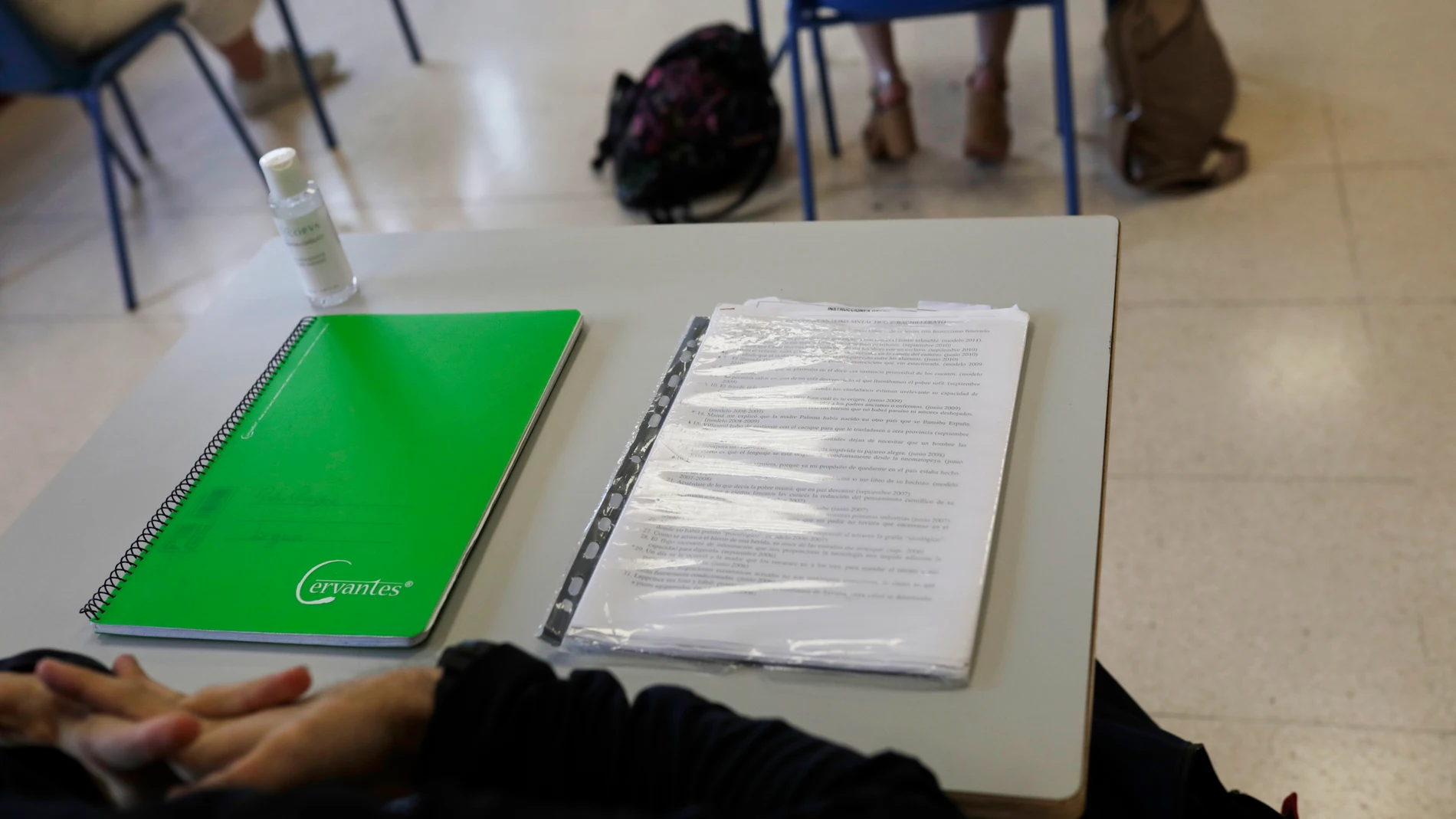 Los alumnos de 2º de Bachillerato vuelven a clase en Madrid de forma escalonada