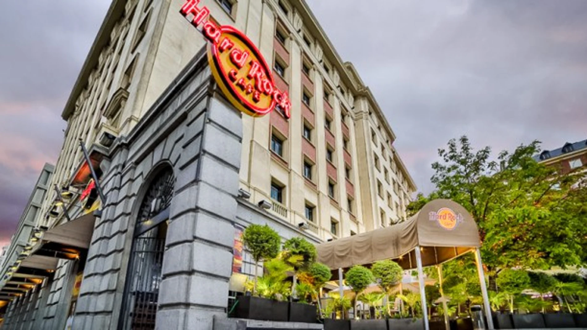 El hard Rock cafe de Madrid