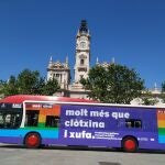 Autobús del Día del Orgullo en Valencia