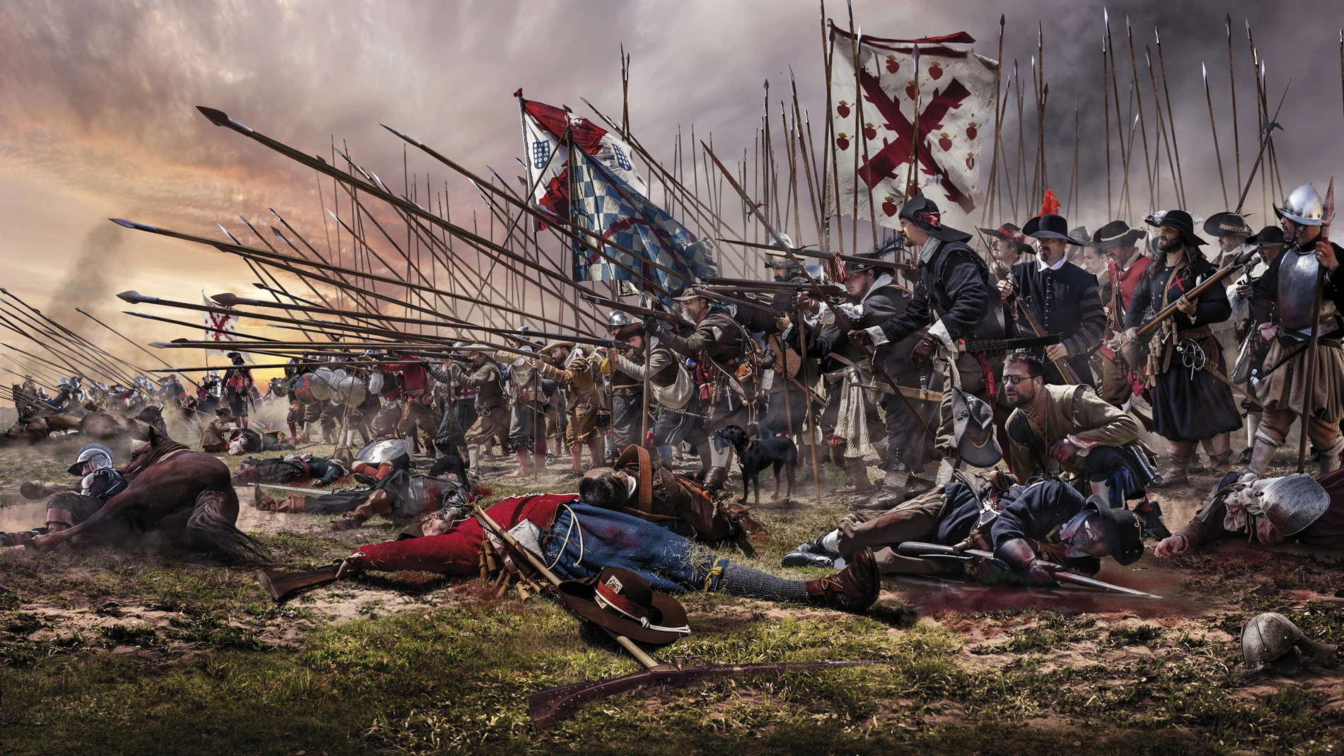 Jordi Bru ha sacado esta foto de la batalla de Rocroi, librada en 1643