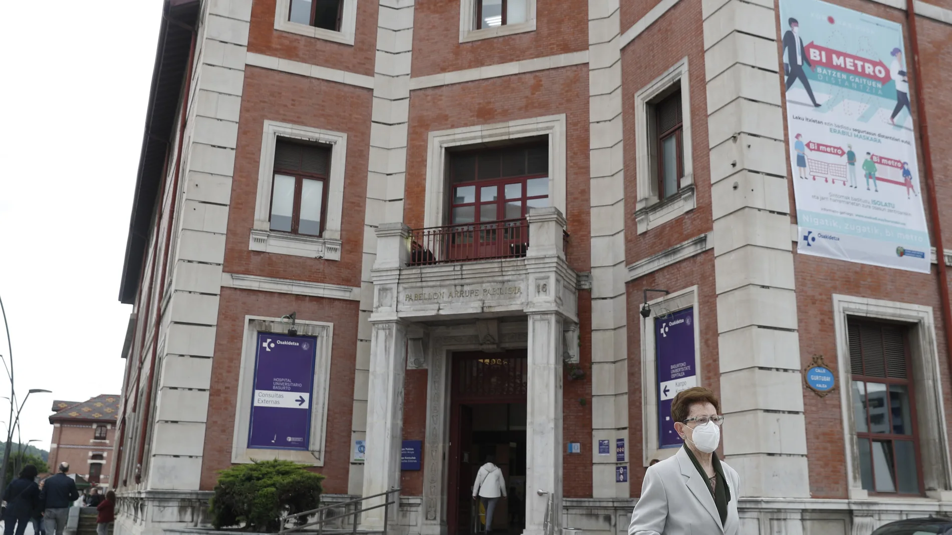 Hospital de Basurto, en Bilbao,