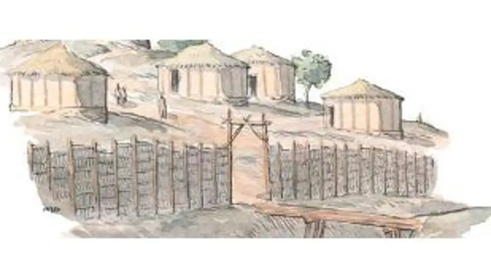 En el entorno, existen restos de asentamientos antiguos desde la Edad del Bronce hasta la Época Romana.
