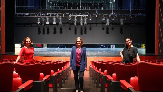 La Sala Verde de los Teatros del Canal volvió a abrirse para la presentación del nuevo festival de «Madrid en Danza»
